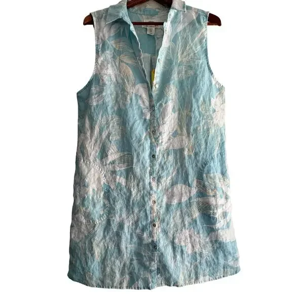 C&C California | Dresses | Cc California Xl Sleeveless Beachy Tropical Print 0 Linen Shirt Dress | Poshmark C&C California | Dresses | Cc California Xl Sleeveless Beachy Tropical Print 0 Linen Shirt Dress | Poshmark